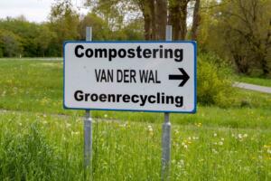 compostering en groenreclycling bedrijf van der Wal